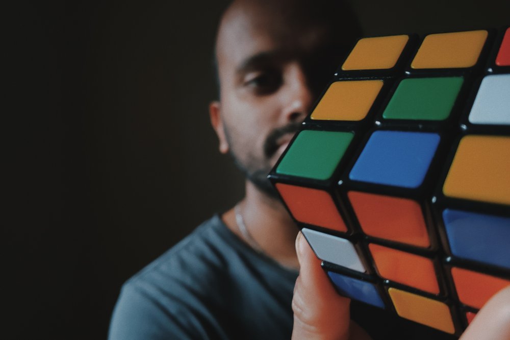 Koppla av med Rubiks kub
